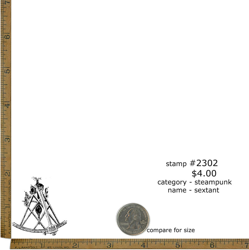 #2302 - Sextant - Steampunk